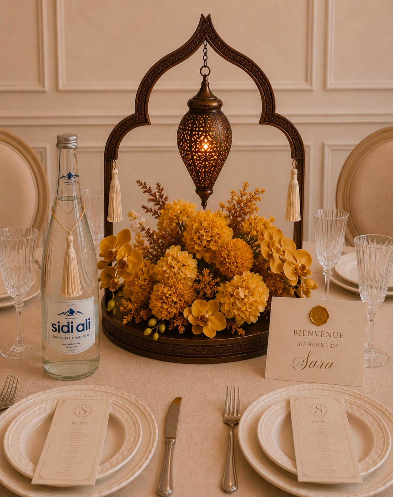 Décoration de table Mille et Une Nuits — Siem Events