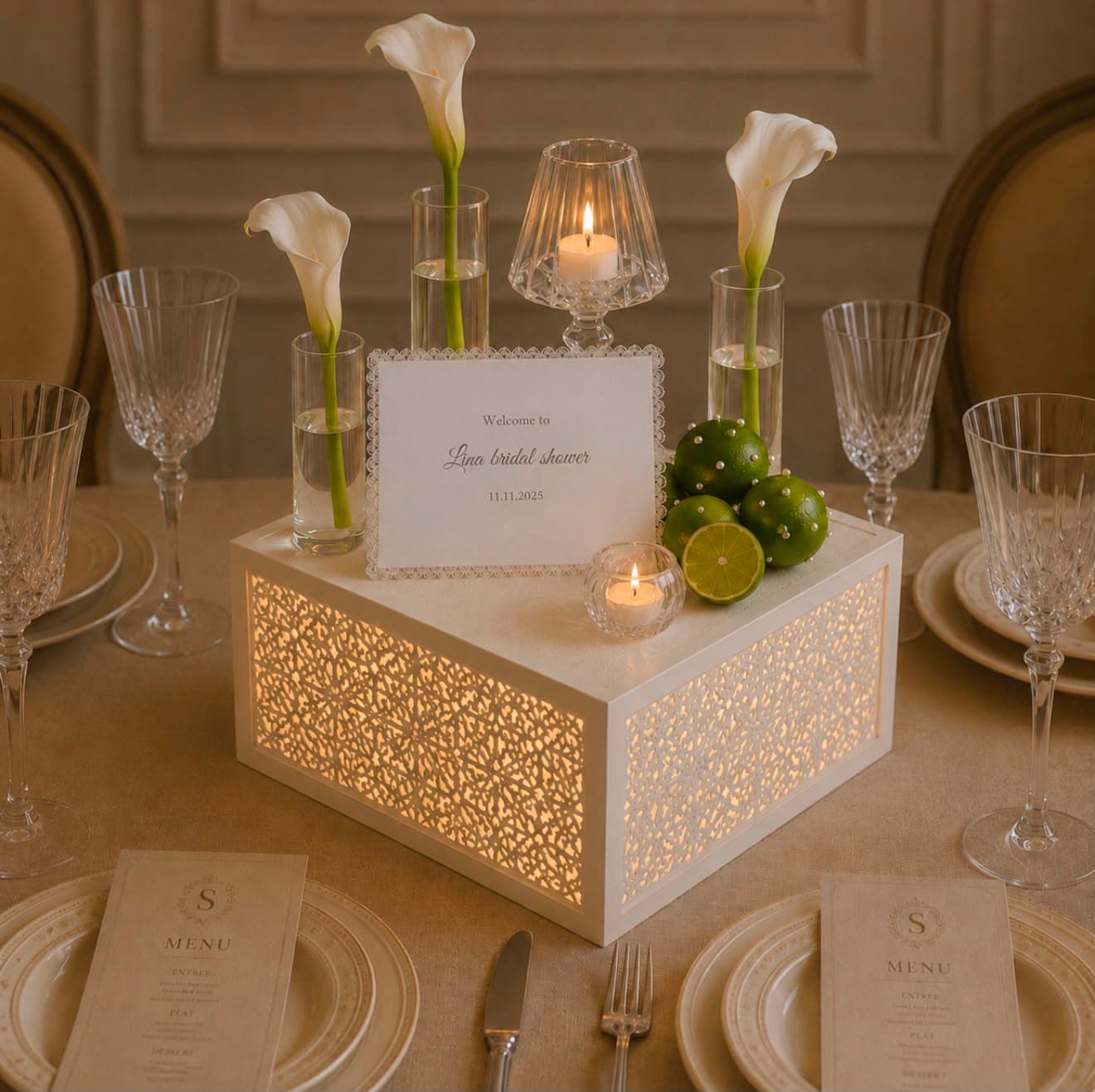Décoration de table Éclat Contemporain — Siem Events