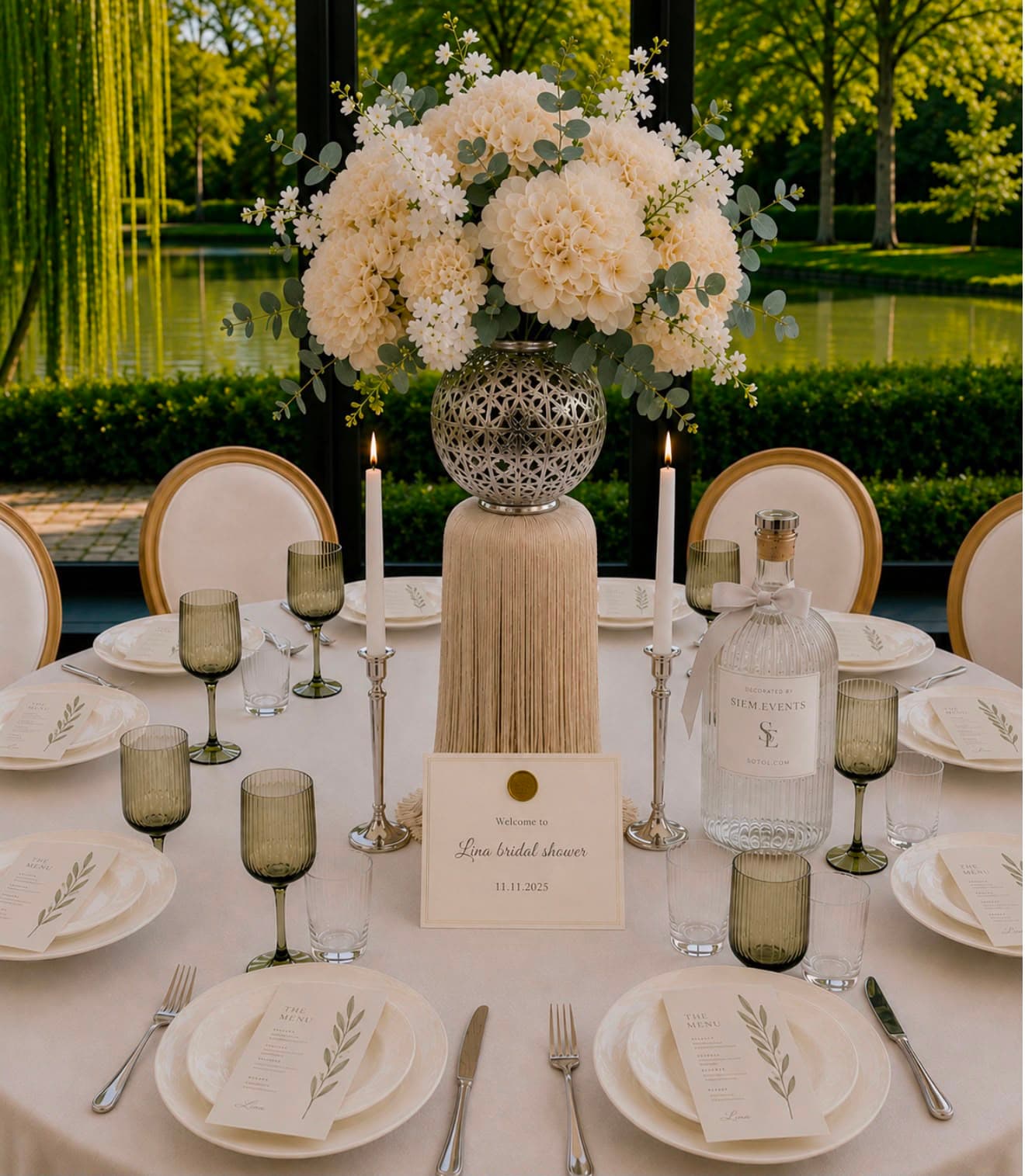 Décoration de table Bohème Chic — Siem Events